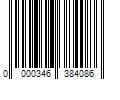 Barcode Image for UPC code 0000346384086