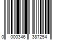 Barcode Image for UPC code 0000346387254