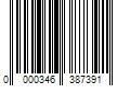 Barcode Image for UPC code 0000346387391