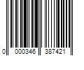 Barcode Image for UPC code 0000346387421