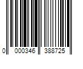 Barcode Image for UPC code 0000346388725