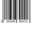 Barcode Image for UPC code 0000346392418