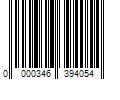 Barcode Image for UPC code 0000346394054