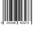 Barcode Image for UPC code 0000346423273