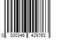 Barcode Image for UPC code 0000346429763