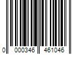 Barcode Image for UPC code 0000346461046