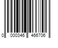 Barcode Image for UPC code 0000346466706