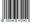 Barcode Image for UPC code 0000346472042