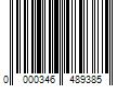 Barcode Image for UPC code 0000346489385