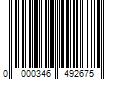 Barcode Image for UPC code 0000346492675