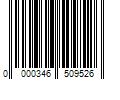 Barcode Image for UPC code 0000346509526