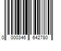 Barcode Image for UPC code 0000346642780