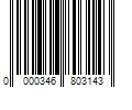 Barcode Image for UPC code 0000346803143