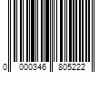 Barcode Image for UPC code 0000346805222