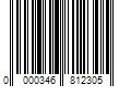 Barcode Image for UPC code 0000346812305