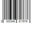 Barcode Image for UPC code 0000346817676