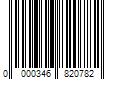 Barcode Image for UPC code 0000346820782