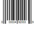 Barcode Image for UPC code 000034920039