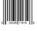 Barcode Image for UPC code 000035116196