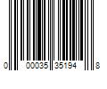 Barcode Image for UPC code 000035351948