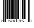 Barcode Image for UPC code 000036175123