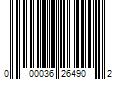 Barcode Image for UPC code 000036264902