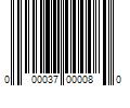 Barcode Image for UPC code 000037000080