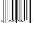 Barcode Image for UPC code 000039603401