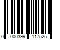 Barcode Image for UPC code 0000399117525