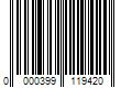 Barcode Image for UPC code 0000399119420