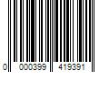 Barcode Image for UPC code 0000399419391