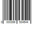 Barcode Image for UPC code 0000399534544