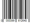 Barcode Image for UPC code 0000399612648