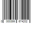 Barcode Image for UPC code 0000399674202