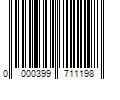 Barcode Image for UPC code 0000399711198