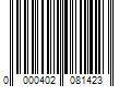 Barcode Image for UPC code 0000402081423