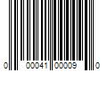 Barcode Image for UPC code 000041000090