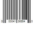 Barcode Image for UPC code 000041365540