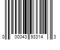 Barcode Image for UPC code 000043933143