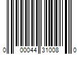 Barcode Image for UPC code 000044310080