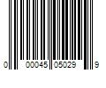 Barcode Image for UPC code 000045050299