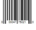 Barcode Image for UPC code 000047750210