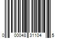 Barcode Image for UPC code 000048311045