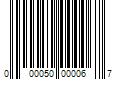 Barcode Image for UPC code 000050000067