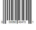 Barcode Image for UPC code 000050434701