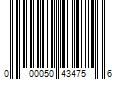 Barcode Image for UPC code 000050434756