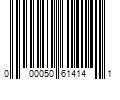 Barcode Image for UPC code 000050614141