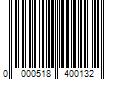 Barcode Image for UPC code 0000518400132