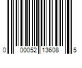 Barcode Image for UPC code 000052136085