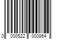 Barcode Image for UPC code 0000522000854